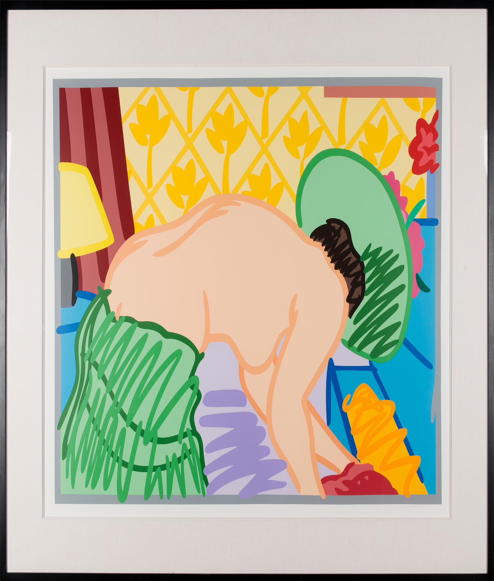 TOM WESSELMANN, "JUDY TRYING ON CLOTHES".