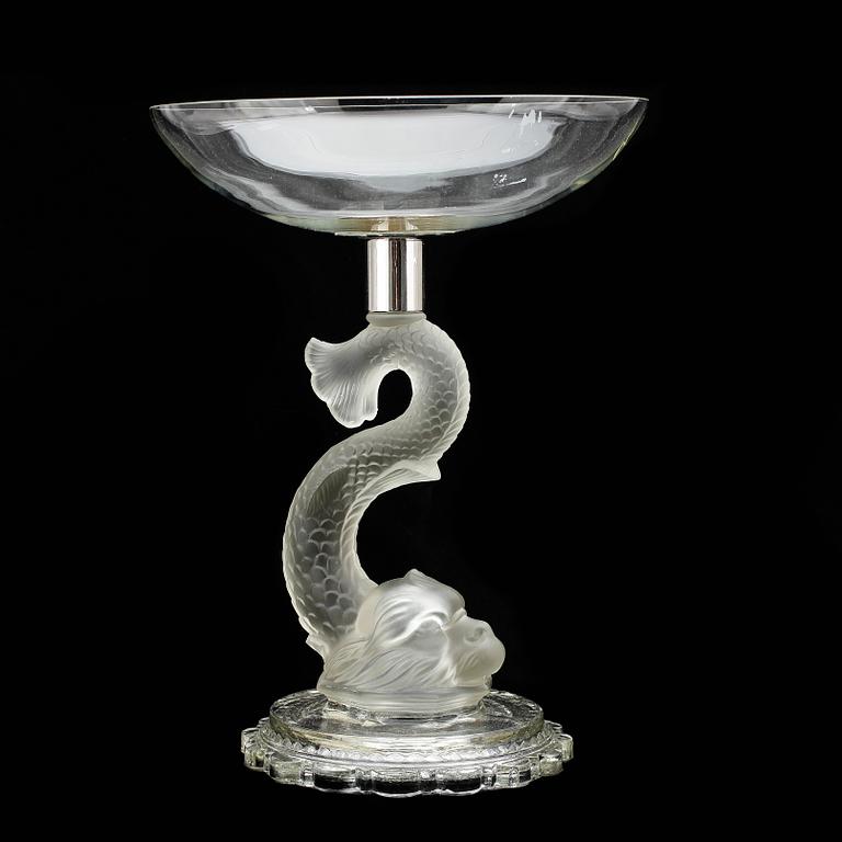 UPPSATSSKÅL, glas, 1900-tal.