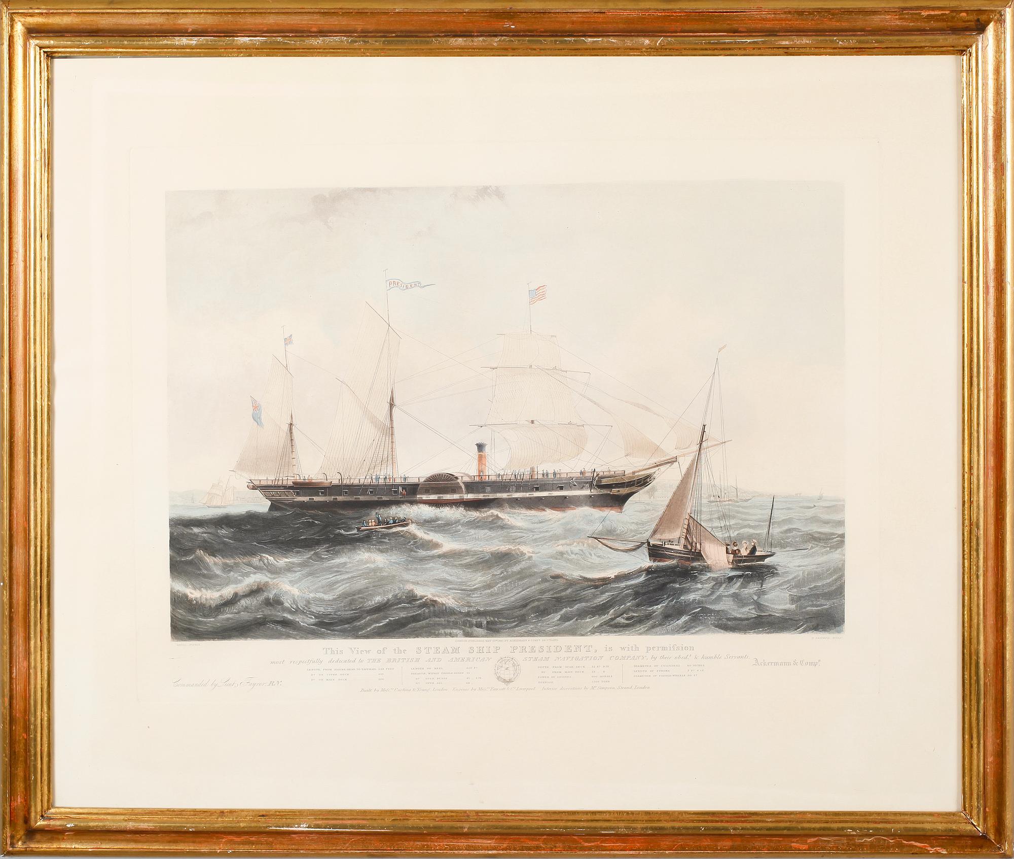 GRAVYR, efter Knell, kolorerad, England, 1800-tal.