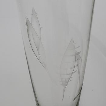 A set of glass tableware, 26 pcs, by Rosenthal, second half of the 20th century.