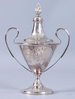 LOCKPOKAL, silver, empirestil, 1966, v ca 440g.