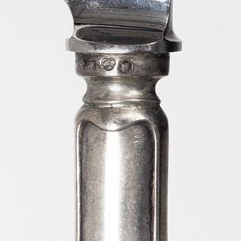 C.G. Hallberg, A 36 piece 'Svensk spets' cutlery service, Stockholm 1907.