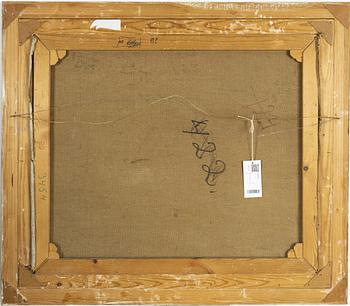 Nils Nilsson, olja på duk, signerad NN.