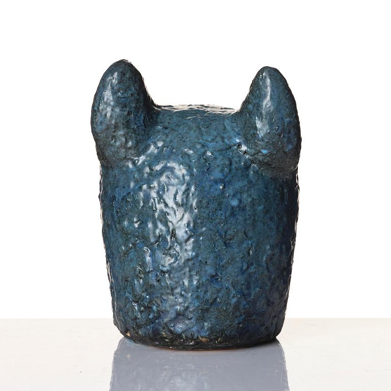 Dagmar Norell, a glazed ceramic sculpture of a feline, probably 1950s-60s.