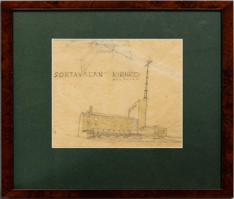 RITNINGAR/ELEVATIONER, 5 st 1900-tal.
