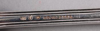 RAGUSKED, silver, Gustaf Theodor Folcker, Stockholm. 1852. Vikt ca 110 gram.