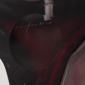 Carl Fagerlund, a table light, Orrefors.