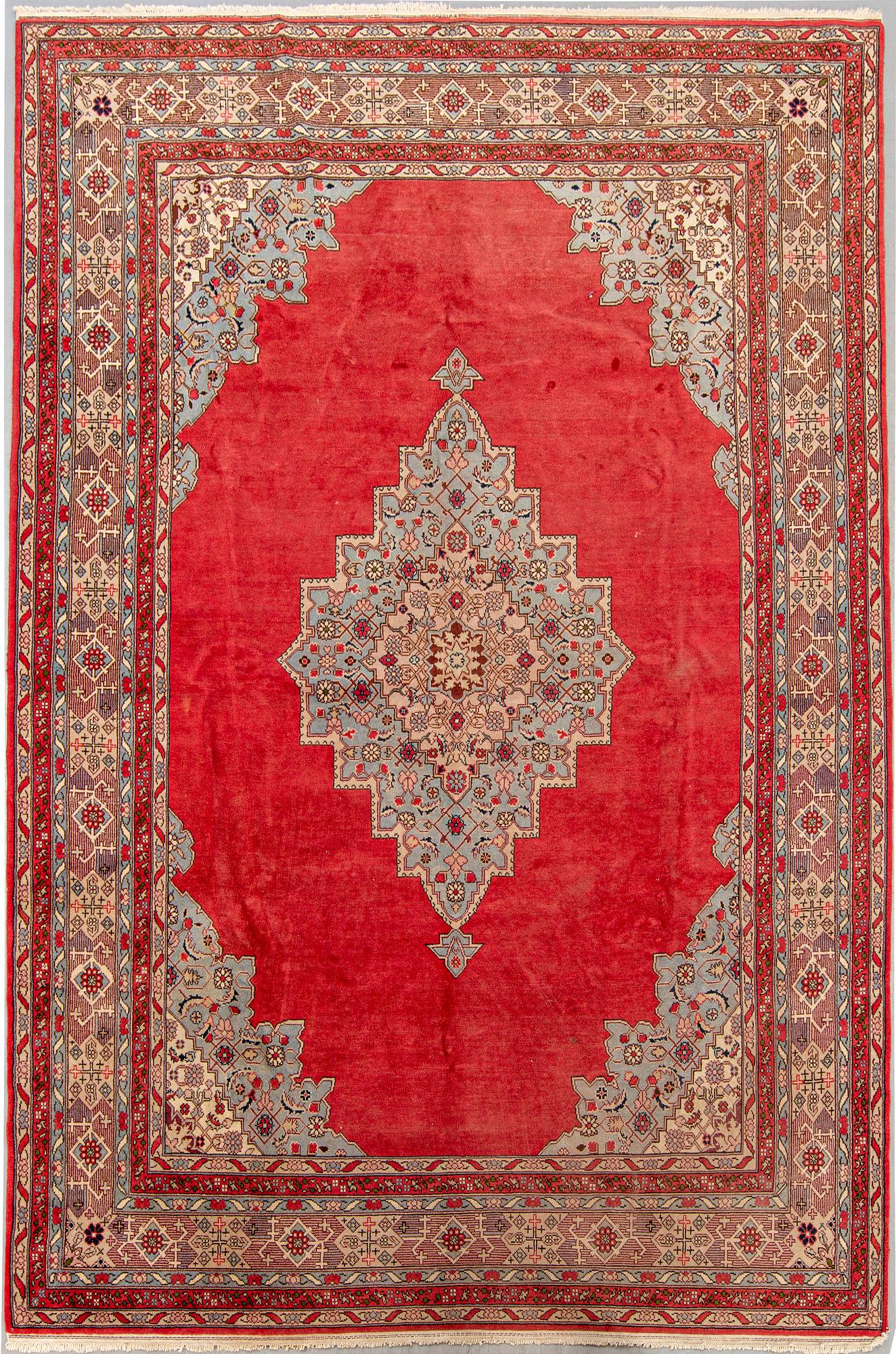 A semintique Tabris carpet ca 350x243 cm.