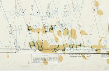 Julian Schnabel, silkscreen and colour offset, signed.