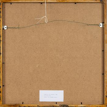 Olle Borg, humbrol on Japanese paper, signed and dated a tergo.
