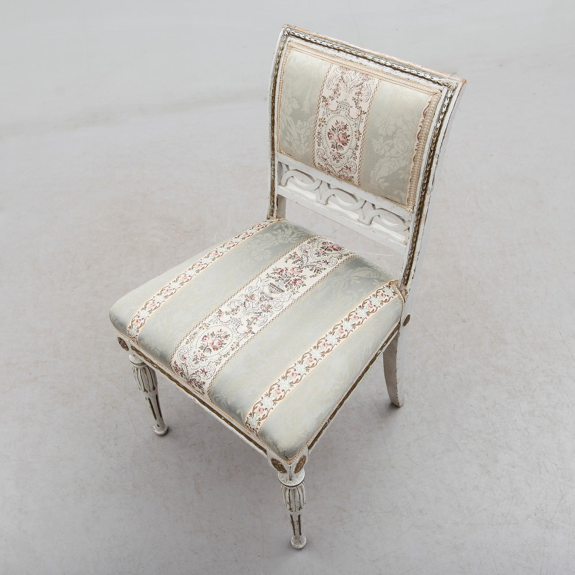 STOL, gustaviansk, 1700-talets slut.