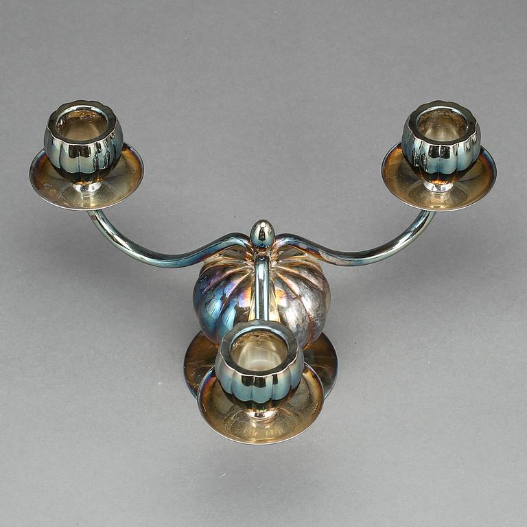 LJUSSTAKE, sterlingsilver, Tyskland, 479 gram.