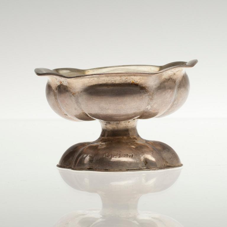 PARTI SILVER, 6 delar. 1816 - ca 1900. Vikt 674 g.