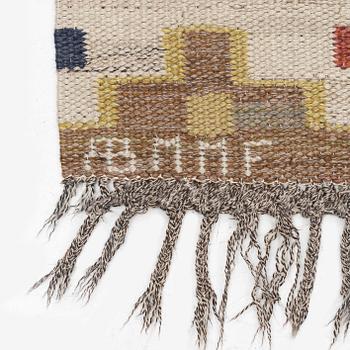 Märta Måås-Fjetterström, a 'Blå heden' carpet , flat weave, c. 303 x 202 cm, signed AB MMF.