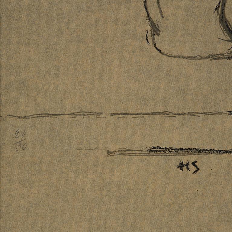 Helene Schjerfbeck, "Konvalescenten".