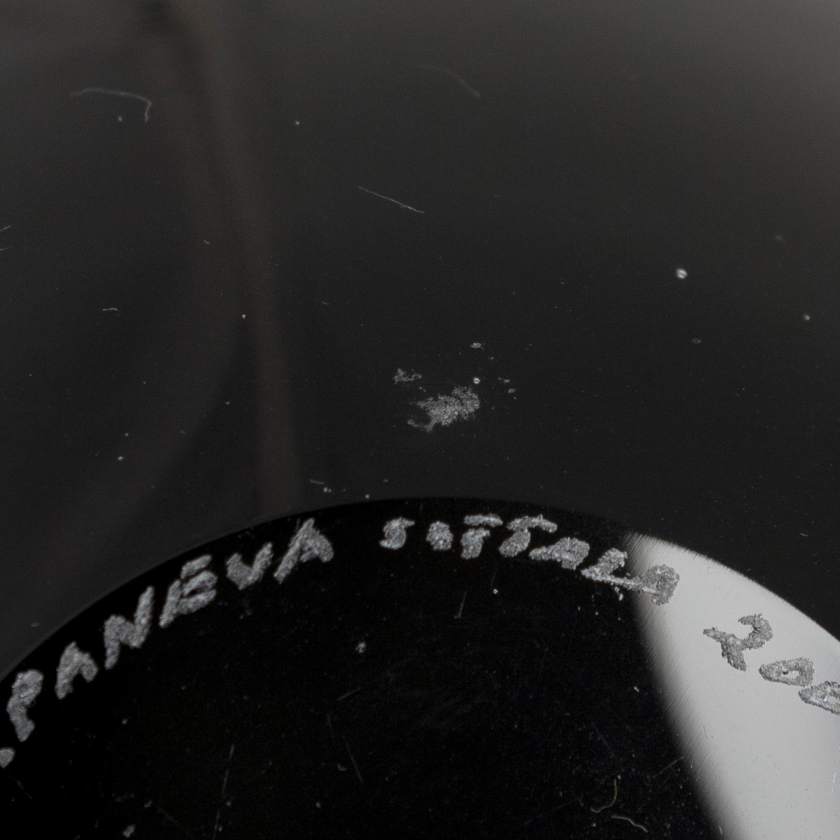 Timo Sarpaneva, veistos, "Claritas", signerad Timo Sarpaneva Iittala 2007.