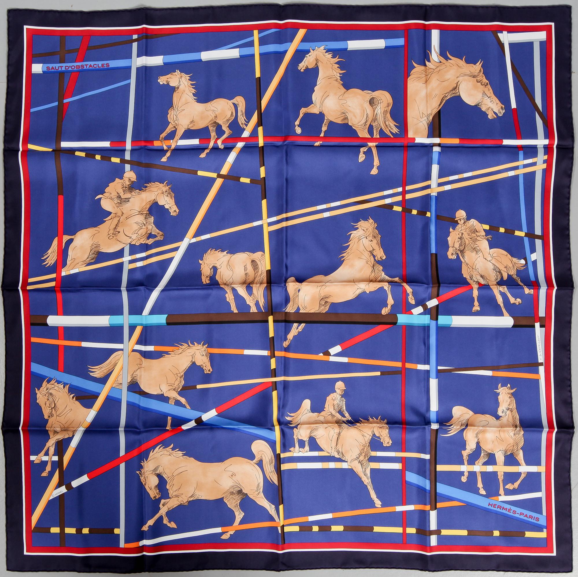 SCARF, "Saut d'Obstacles", Hubert de Watrigant, Hermès.