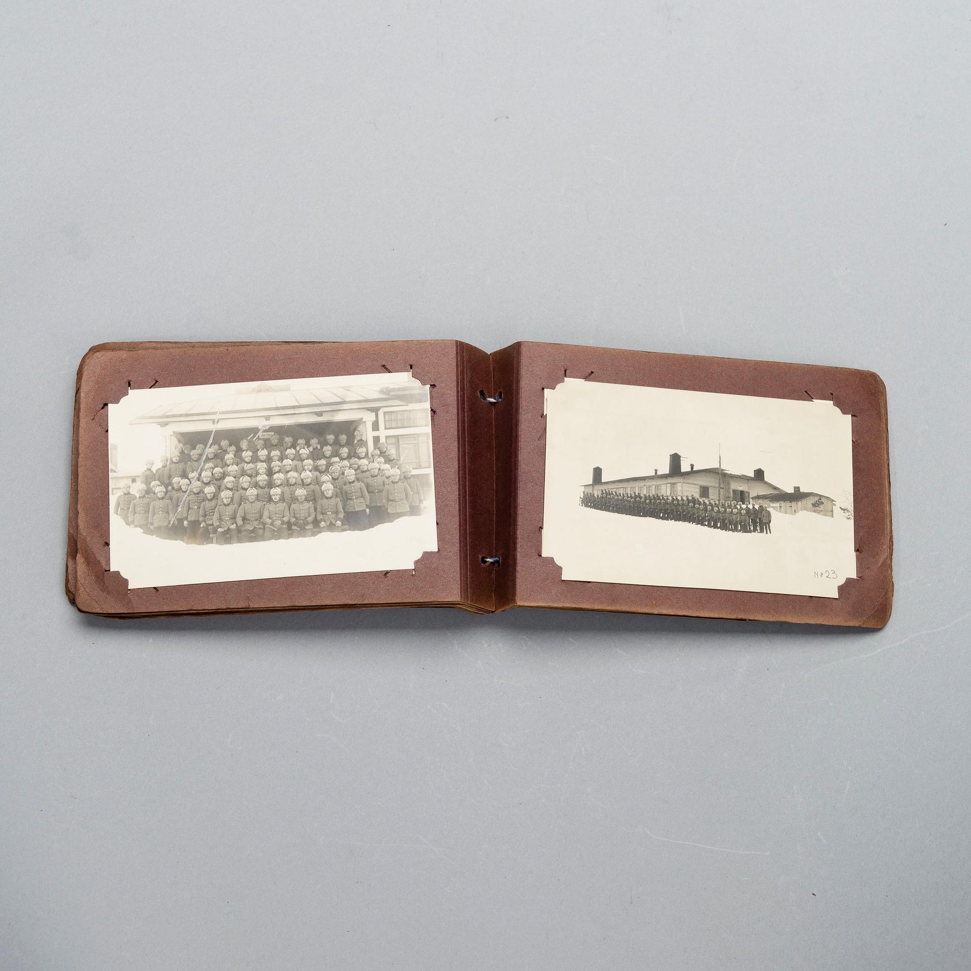 FOTOALBUM, Kustartilleriregementet I, mars 1926, Sveaborg.