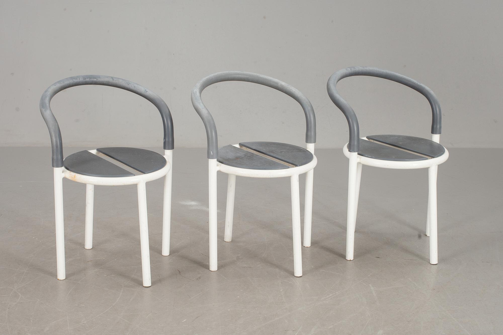TRÄDGÅRDSGRUPP, 4 delar, "Café", Pelikan för Fritz Hansen, 1990.