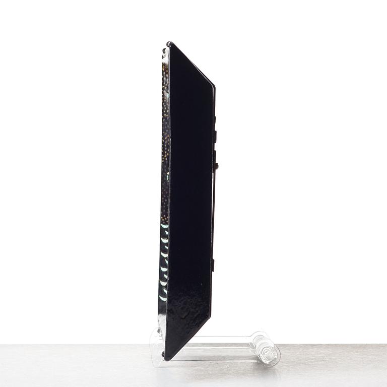 Birger Kaipiainen, a stoneware dish, Rörstrand, Sweden 1950's.