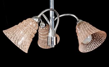 TAKLAMPA, art deco, 1930-tal. Höjd ca 65 cm.
