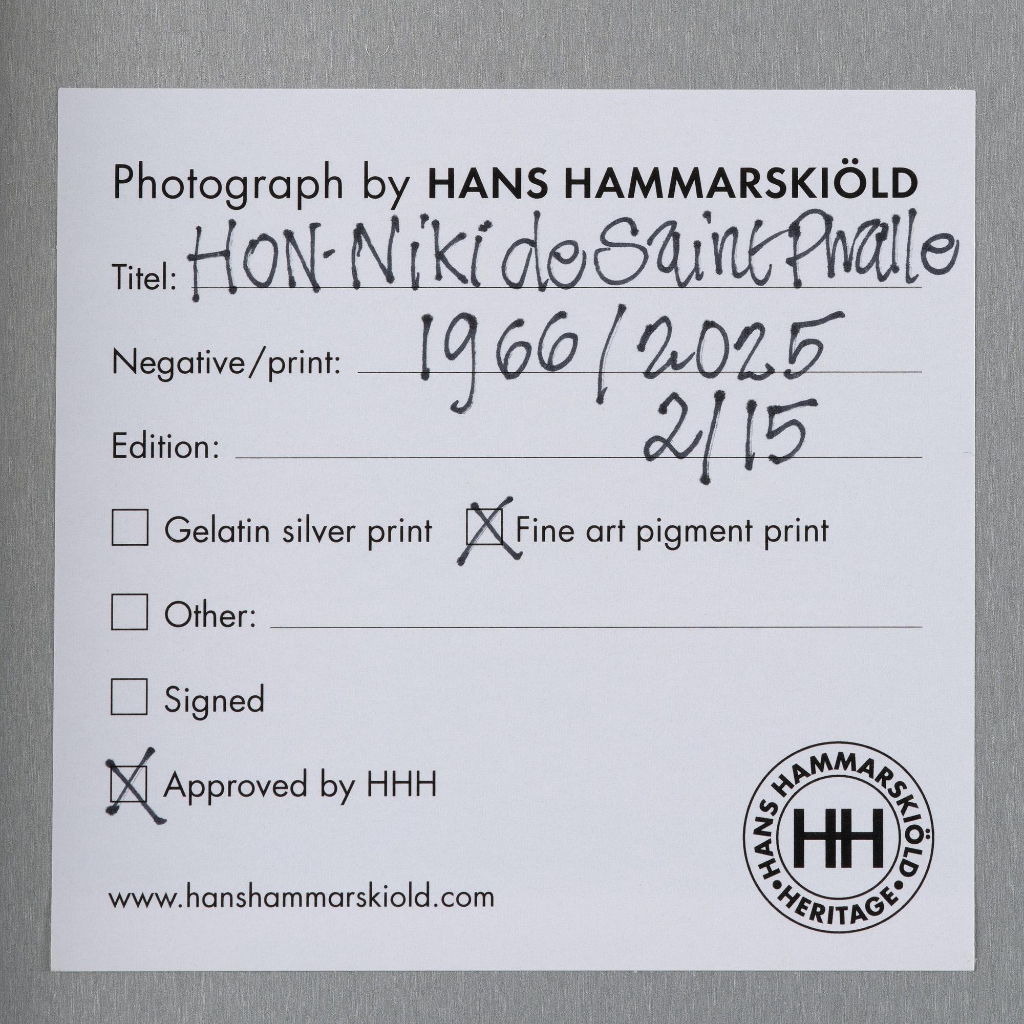 Hans Hammarskiöld, "Hon", 1966.
