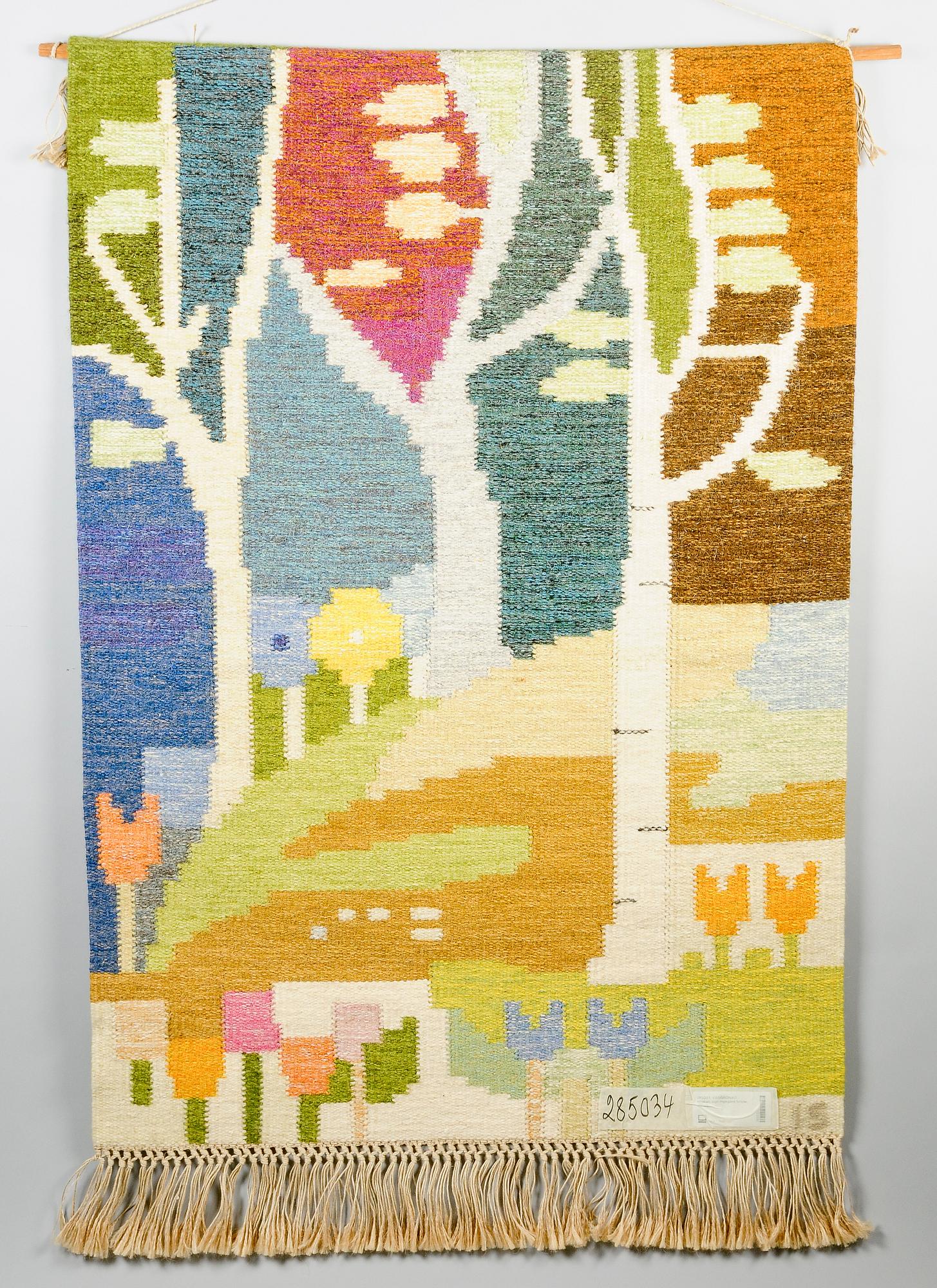 VÄGGBONAD, rölakan, Ingegerd Silow, 122 x 85.