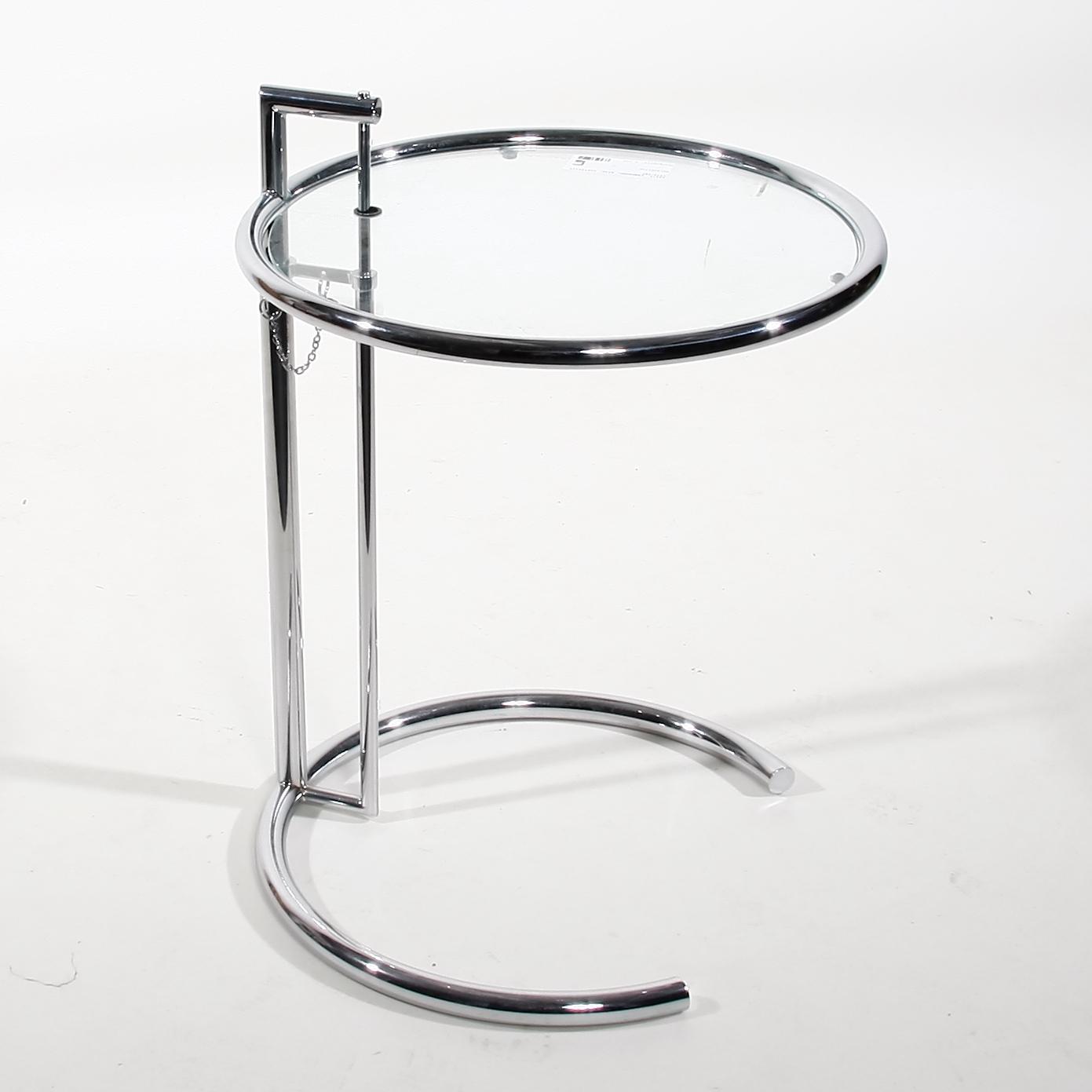 LAMPBORD, glas och metall, 1970-tal.