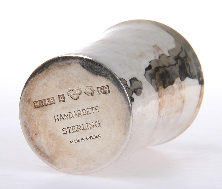 BÄGARE, 12 st, silver, MGAB, 1960. Tot. v . 900 g.