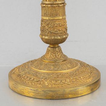 Ljusstakar, ett par, Frankrike, 1800-talets början, Empire.