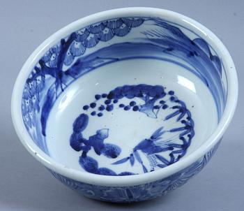 PARTI PORSLIN, 5 delar, Kina samt Japan, 1700-1900-tal.