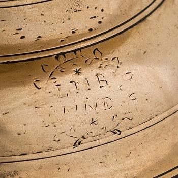 Ljusstake, Nürnberg, 1600-talets andra hälft. Barock.