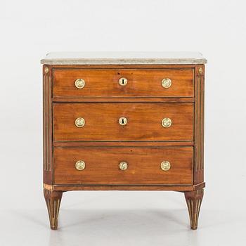 A swedish gustavian Drawer 18th century.