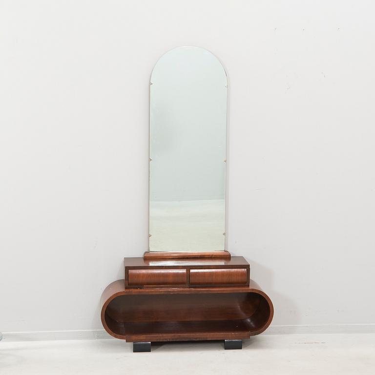 Dressing table with mirror Art Deco first half of the 20th century.