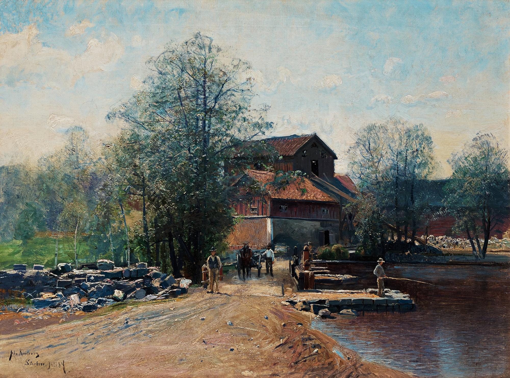 Johan (John) Kindborg, "Storbron".