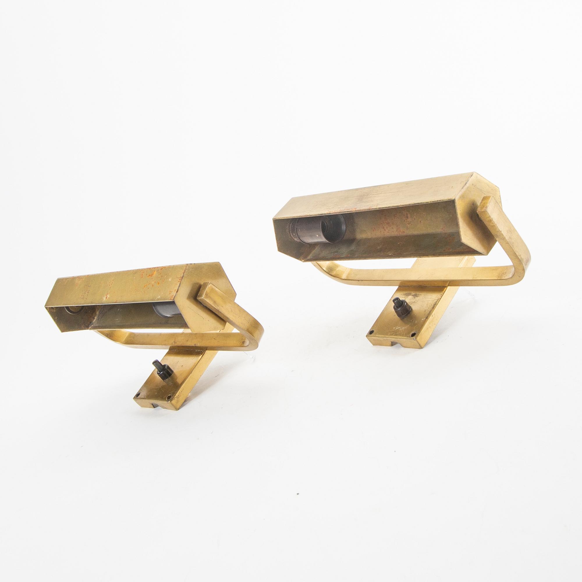 Vägglampor ett par 1930/40-tal.