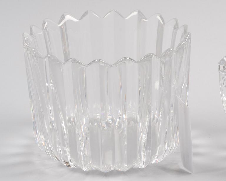 GLASSKÅLAR, 2 st, Orrefors.