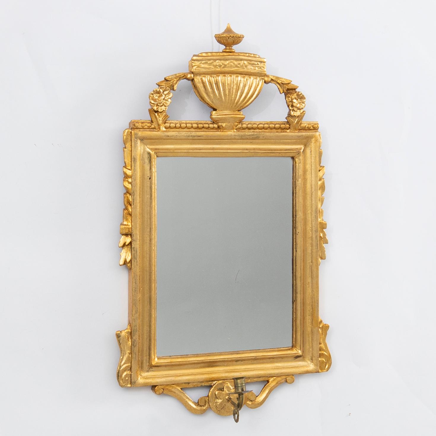 Spegellampett, empire, 1800-tal.