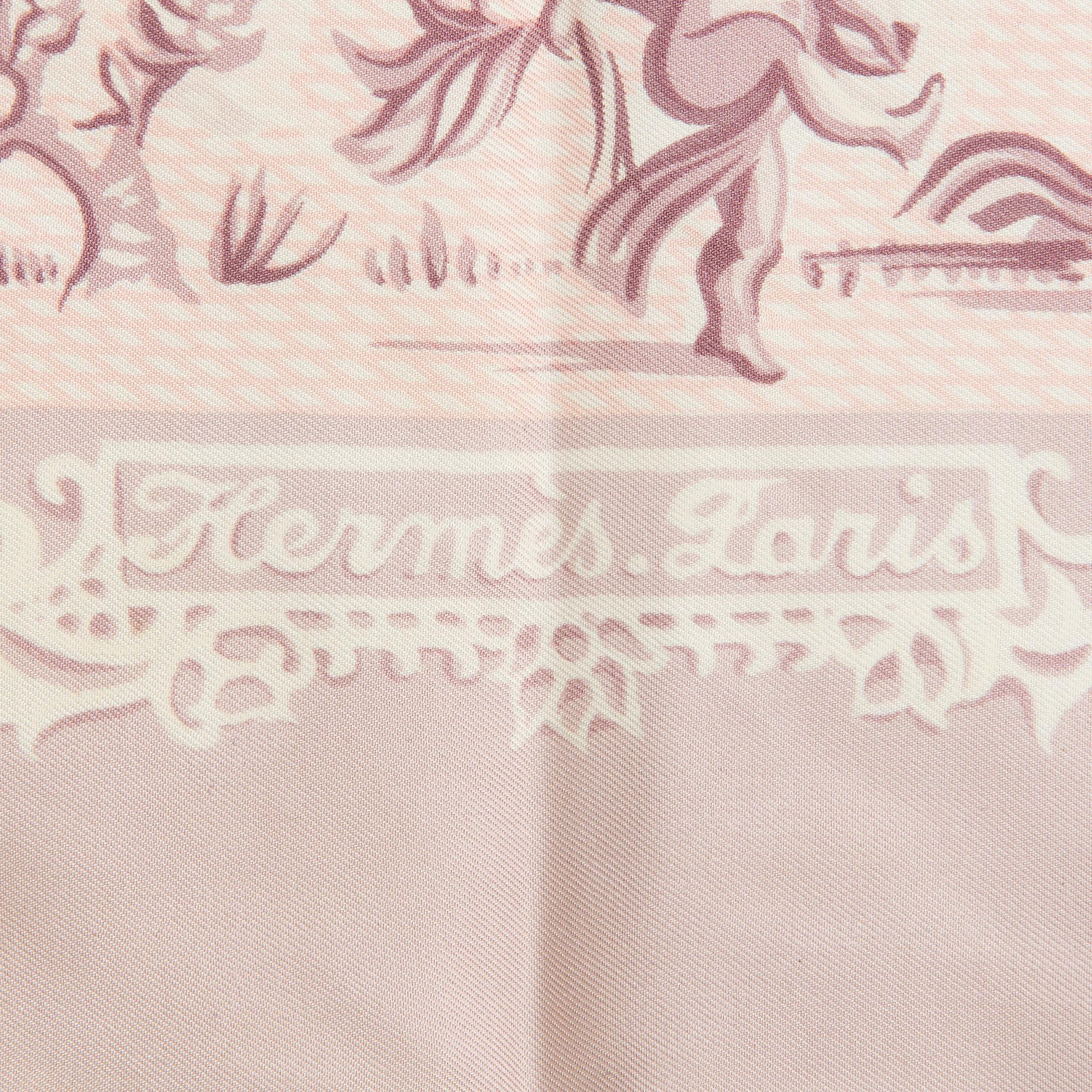 Hermès, huivi "Chérubins - dentelles".