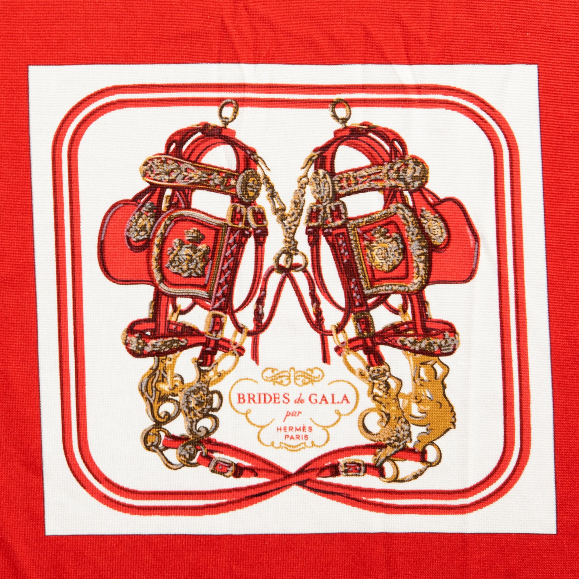 Hermes scarf "Brides de gala".