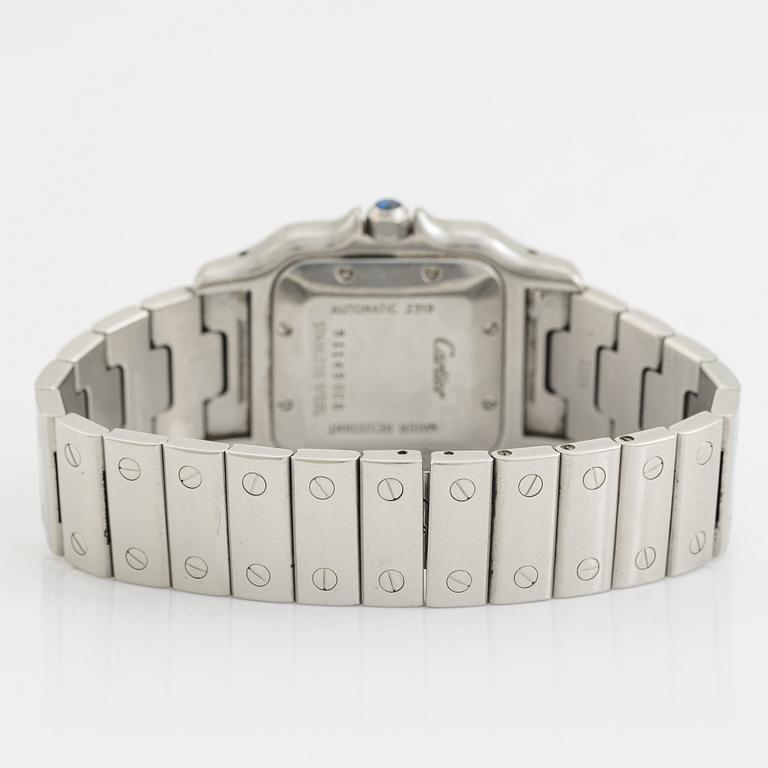 Cartier, Santos Galbée, armbandsur, 29 x 29 (41) mm.