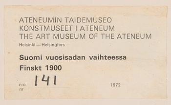 Akseli Gallen-Kallela, "Kullervo Cursing.".