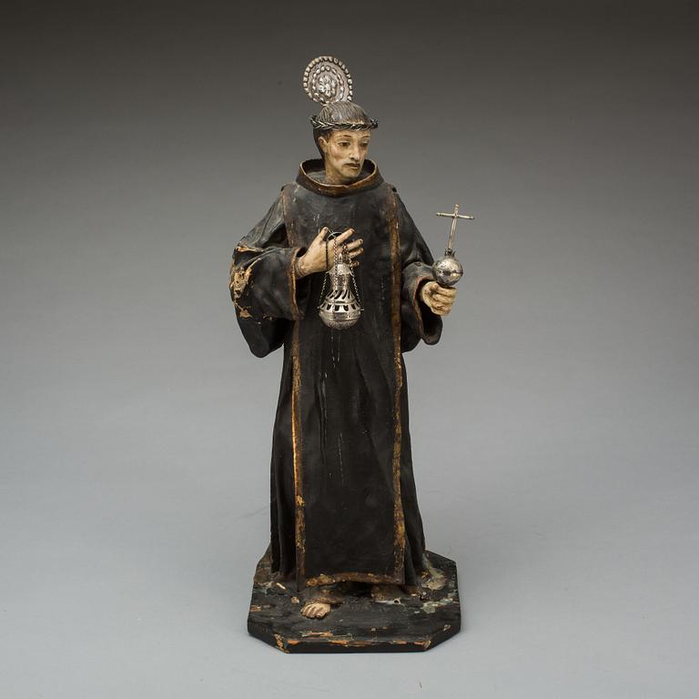 FIGURIN, papier maché/blandteknik, 1900-tal.