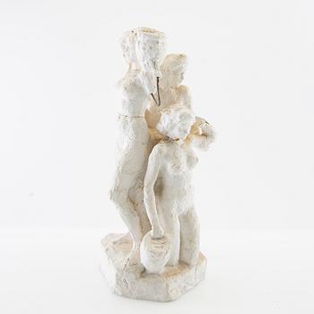 Nils Möllerberg, skulptur förlaga till  "Nornorna" ("Tre kvinnor") 1941.
