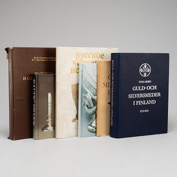 BÖCKER, 6 vol. Silverlitteratur.