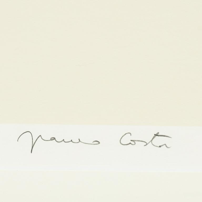 Franco Costa, silkscreen in colours, signed 143/250.