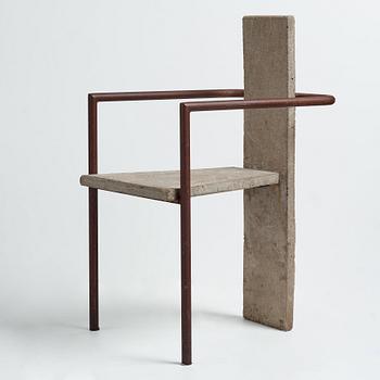 Jonas Bohlin, "Concrete", karmstol, Källemo, Värnamo 1981.