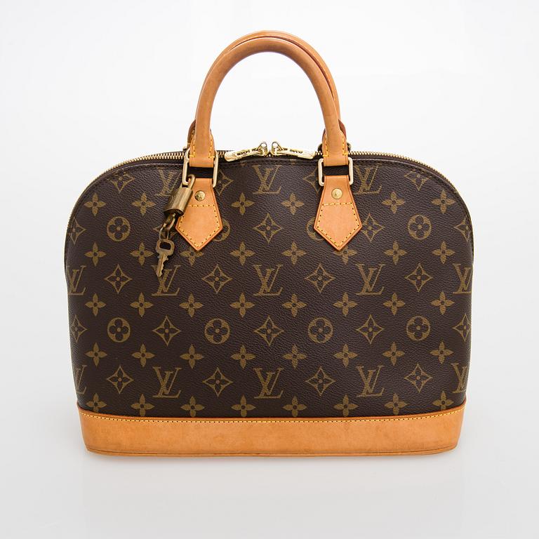 Louis Vuitton, A Monogram Canvas 'Alma' Handbag.