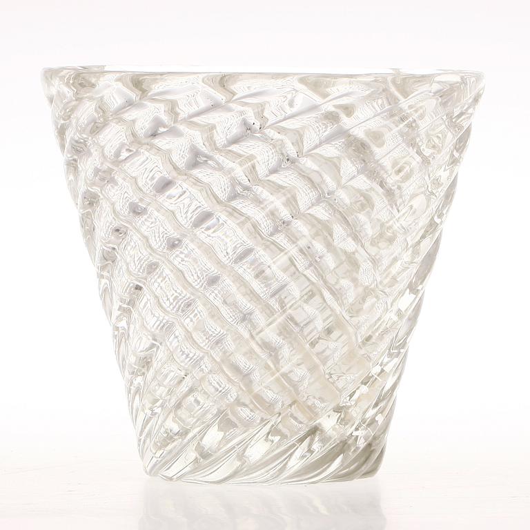 VAS, glas, Venini, Italien, 1900-talets första hälft.