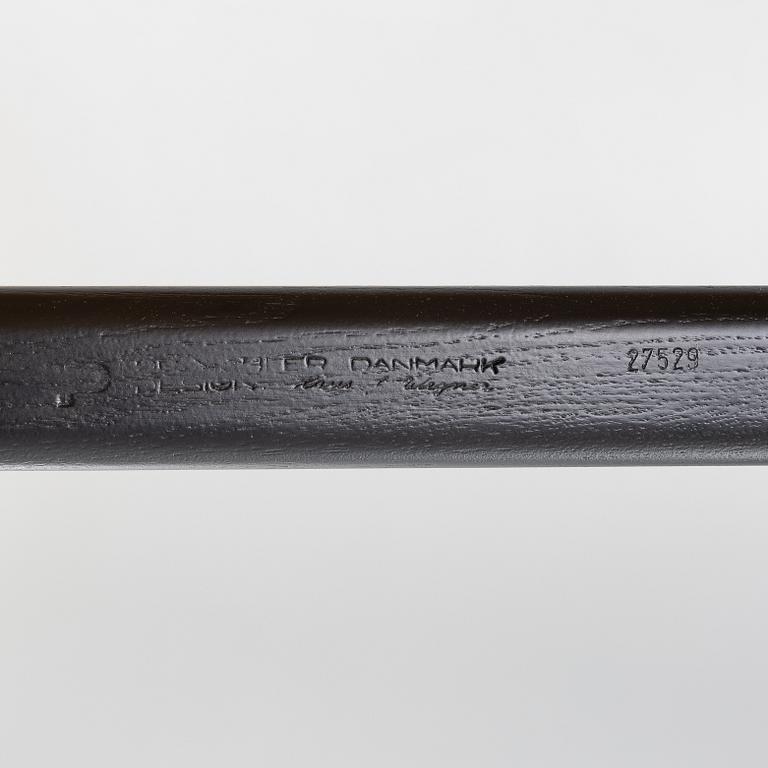 Hans J. Wegner, chairs, 5 pcs, FR Denmark.